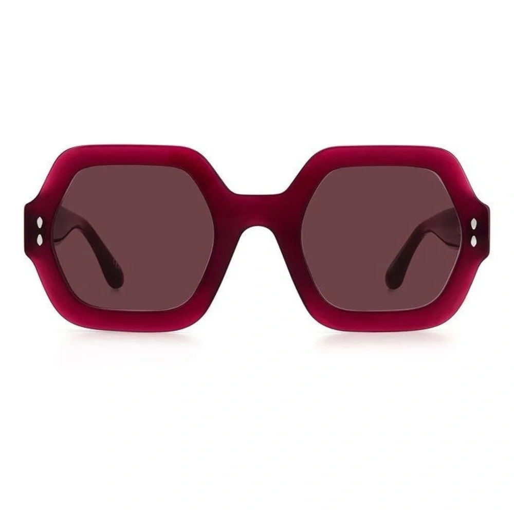 ISABEL MARANT ELY IM 0004/N/S BURGUNDY SUNGLASSES - Picture 5 of 7